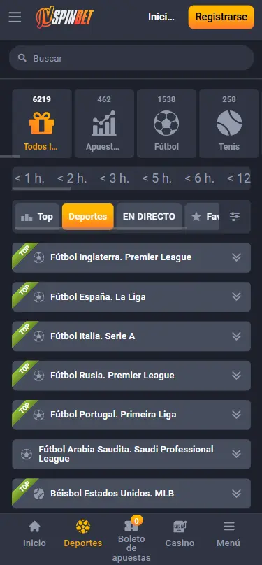 Deportes en JVspin.