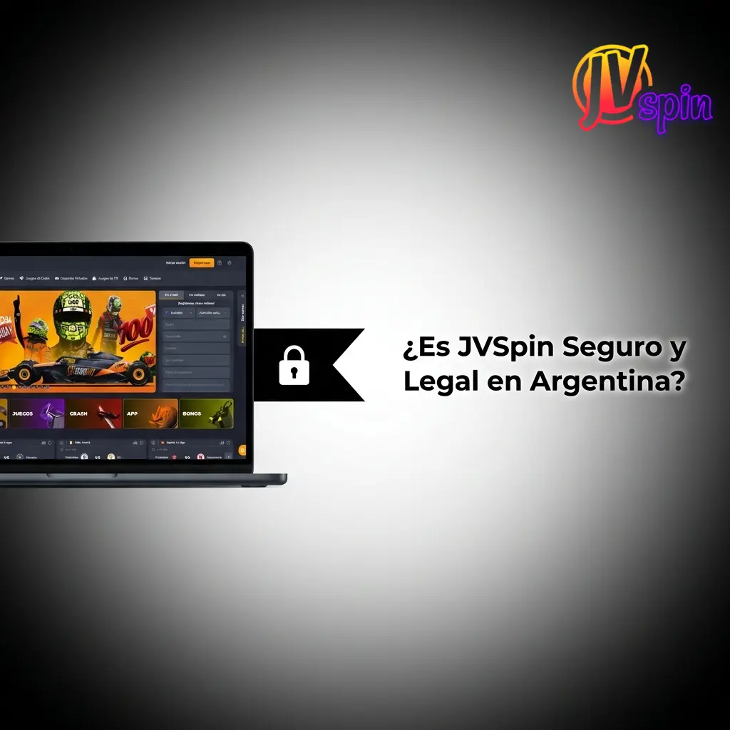 Casino JVSpin seguro y legal en Argentina con licencia Curaçao, cifrado SSL y juego responsable