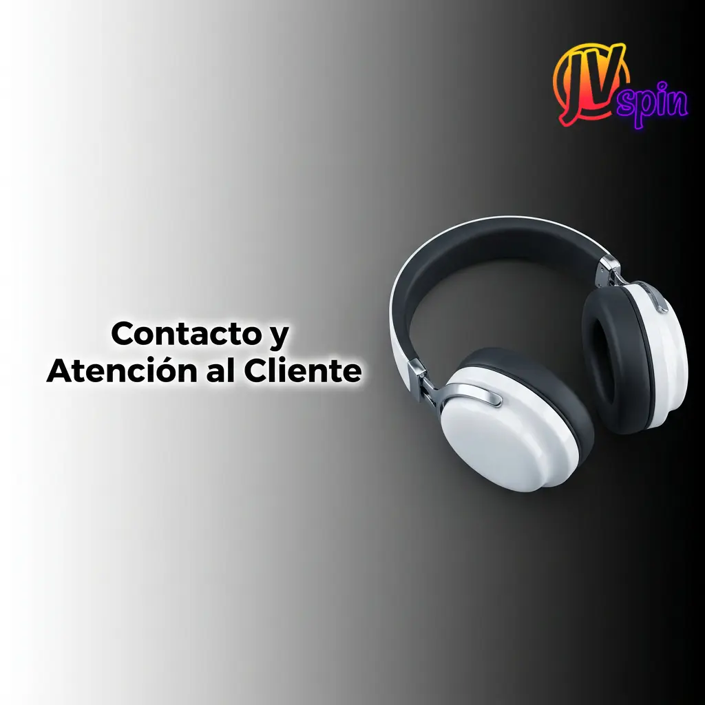 Equipo de soporte JVSpin disponible 24/7 por chat en vivo y correo electrónico para atención al cliente en español