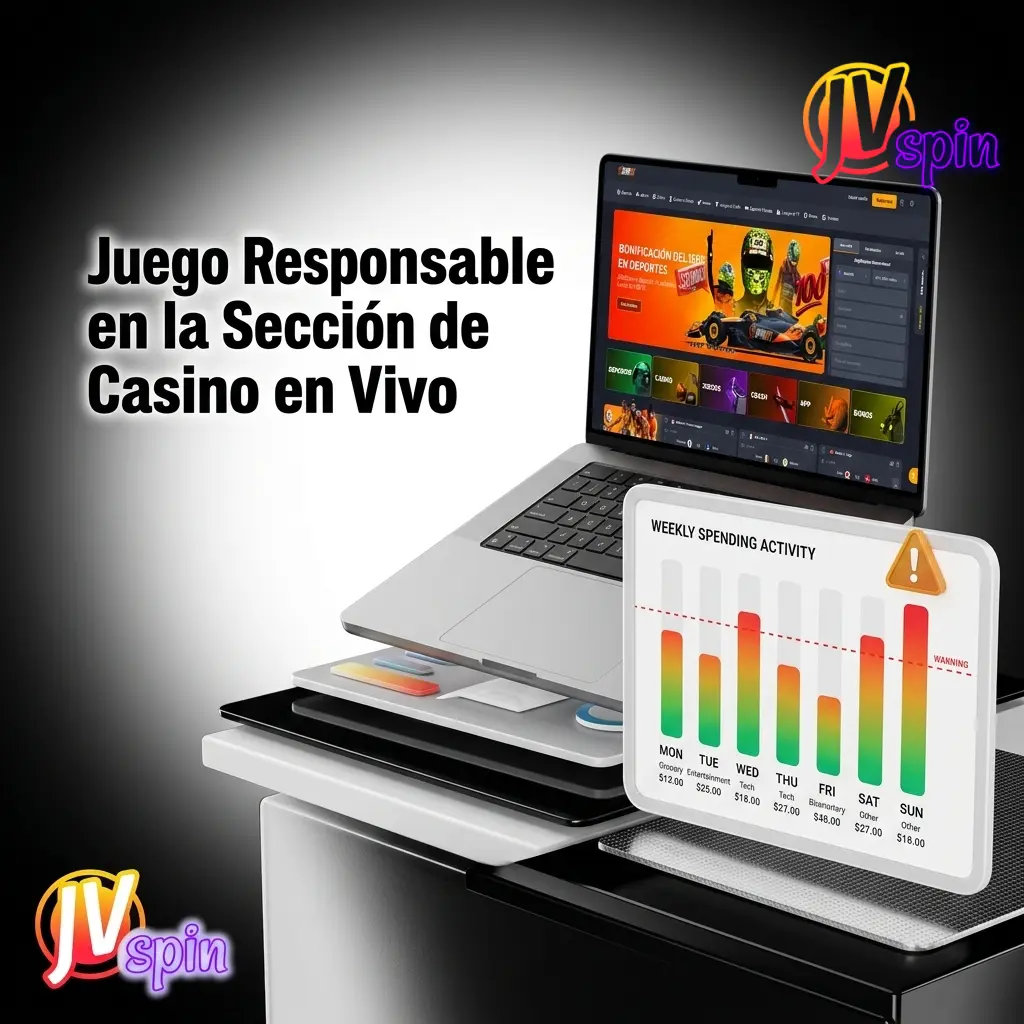 Juego responsable en casino en vivo: configurá límites de sesión y apuesta en JVSpin para una experiencia controlada.