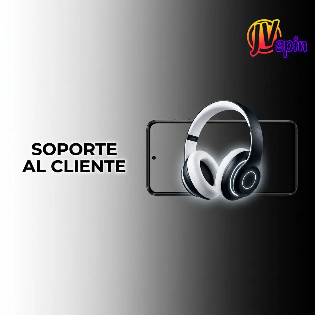 Soporte al cliente JVSpin: chat en vivo 24/7, correo electrónico y FAQ para resolver dudas en español