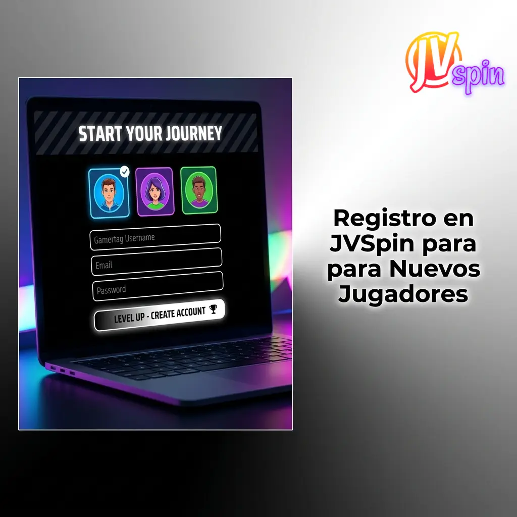 Guía de registro en JVSpin para nuevos jugadores argentinos con pasos detallados del formulario