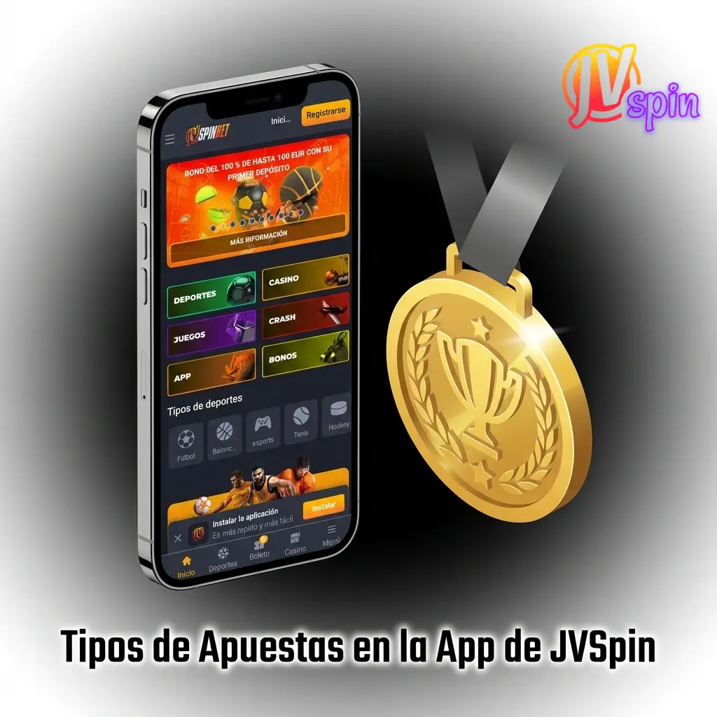 Tipos de apuestas en JVSpin: simple, combinada, sistema, en vivo y outrights para distintos estilos de juego.